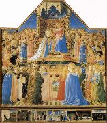 Fra Angelico The Coronation of the Virgin oil painting picture wholesale
